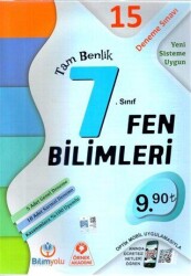Bilimyolu Yayıncılık 7. Sınıf Fen Bilimleri Tam Benlik 15 Deneme Sınavı - Bilimyolu Yayıncılık