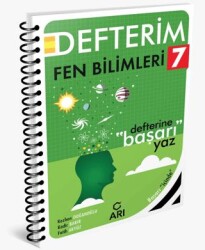 7. Sınıf Fen Bilimleri Defterim Fenito - Arı Yayıncılık