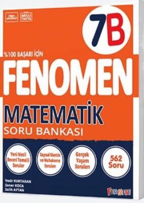 Fenomen Yayınları 7. Sınıf Matematik Fenomen Soru Bankası - 1