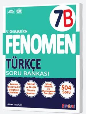 Gama Yayınları 7. Sınıf Fenomen Türkçe Soru Bankası