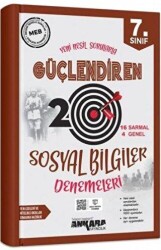 7. Sınıf Güçlendiren Sosyal Bilimler 20 Deneme Sınavı - Ankara Yayıncılık