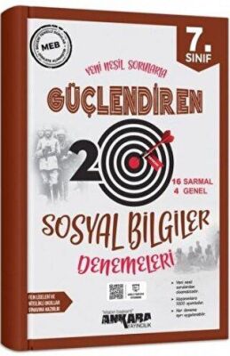 7. Sınıf Güçlendiren Sosyal Bilimler 20 Deneme Sınavı - 1