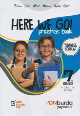 ONburda Yayınları 7. Sınıf Here We Go Practice Book - 1