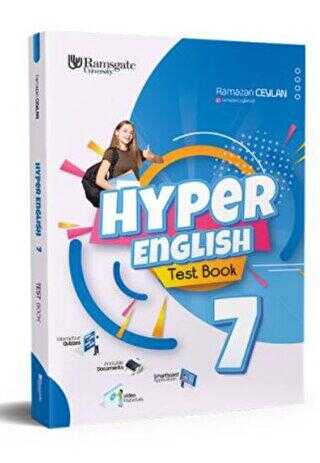 Hiper Zeka Yayınları 7. Sınıf Hyper English - Test Book