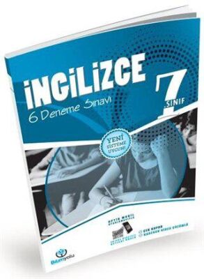 7. Sınıf İngilizce 6 Video Çözümlü Optikli Deneme Sınavı - 1