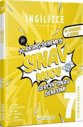 7. Sınıf İngilizce Deneme - Pruva Akademi