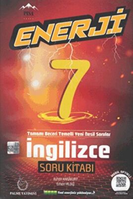 7. Sınıf İngilizce Enerji Soru Kitabı kapağı