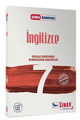 Sınav Yayınları 7. Sınıf İngilizce Soru Bankası - 1