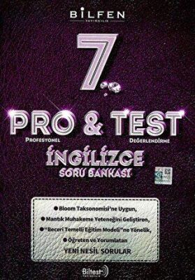 7. Sınıf İngilizce ProTest Soru Bankası kapağı