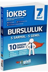 Gizli Yayınları 7. Sınıf İOKBS Bursluluk 10 Deneme Sınavı - Gizli Yayınları