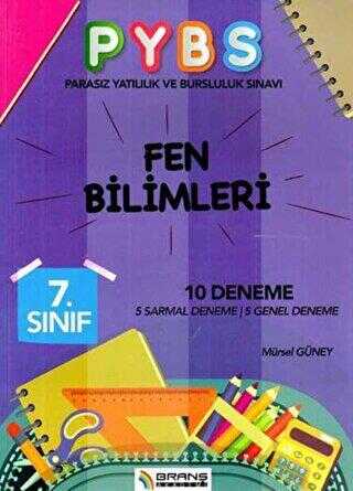 Branş Akademi 7. Sınıf PYBS Fen Bilimleri 10 Deneme - 1