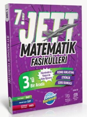 Ünlüler Karması 7. Sınıf Jett Matematik Fasikülleri - 1