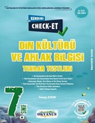 Okyanus Yayınları 7. Sınıf Kendini Check - Et Din Kültürü Ve Ahlak Bilgisi Tekrar Testleri - Okyanus Yayınları