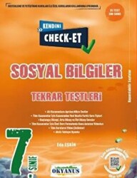 Okyanus Yayınları 7. Sınıf Kendini Check - Et Sosyal Bilgiler Tekrar Testleri - Okyanus Yayınları