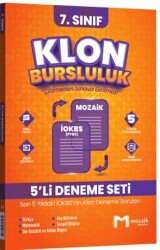 7. Sınıf Klon 5li Deneme Seti - Mozaik Yayınları