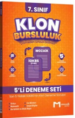 7. Sınıf Klon 5li Deneme Seti - 1