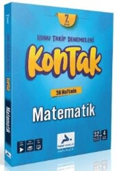 7. Sınıf Kontak Matematik Denemeleri - PARAF Yayınları
