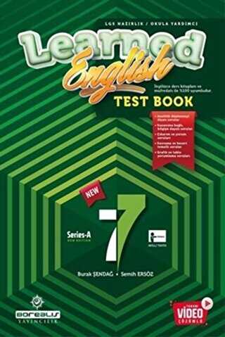 7. Sınıf Learned English Test Book - Borealis Yayıncılık