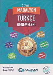 7. Sınıf Madalyon Türkçe Denemeleri 10 Deneme - Gezegen Yayıncılık