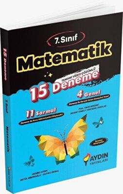 Aydın Yayınları 7. Sınıf Matematik 15 Deneme - 1