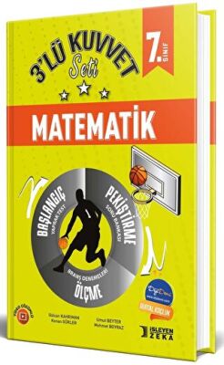 İşleyen Zeka Yayınları 7. Sınıf Matematik 3 lü Kuvvet Serisi Seti - 1