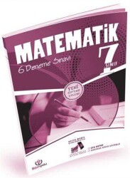 Bilimyolu Yayıncılık 7. Sınıf Matematik 6 Video Çözümlü Optikli Deneme Sınavı - Bilimyolu Yayıncılık