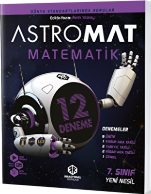 Astromat 7. Sınıf Yeni Nesil Matematik 12`li Deneme - 1