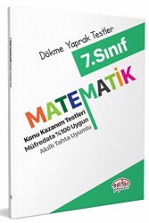 Editör Yayınevi 7. Sınıf Matematik Dökme Yaprak Testler - Editör Yayınevi