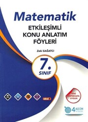7. Sınıf Matematik Etkileşimli Konu Anlatım Föyleri - 4 Adım Yayınları