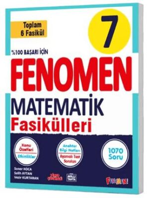 Fenomen Yayınları 7. Sınıf Matematik Fenomen Fasikül Seti 6 Kitap Takım - 1
