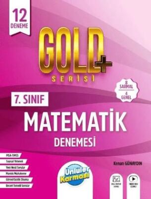 Ünlüler Karması 7. Sınıf Matematik Gold Serisi 12 Deneme - 1