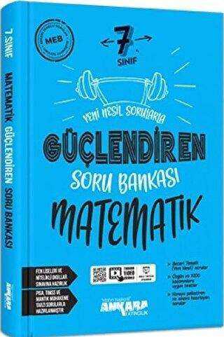 Ankara Yayıncılık 7. Sınıf Matematik Güçlendiren Soru Bankası