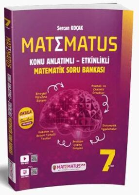 Matematus Yayınları 7. Sınıf Matematik Konu Anlatımlı Etkinlikli Soru Bankası - 1