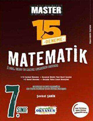 Okyanus Yayınları 7. Sınıf Matematik Master 15 Matematik Deneme