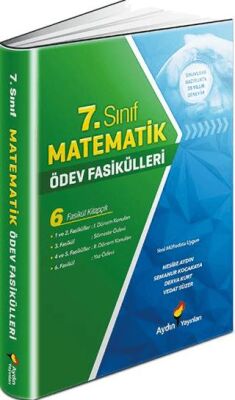 Aydın Yayınları Ortaokul 7 Matematik Ödev Fasikülleri - 1