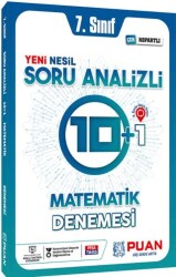 Puan Yayınları 7. Sınıf Matematik Soru Analizli Deneme - Puan Yayınları