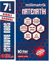 Kriter Akademi 7. Sınıf Matematik Soru Bankası - Kriter Akademi