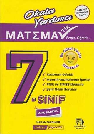 Matsev Yayıncılık 7. Sınıf Matematik Soru Bankası