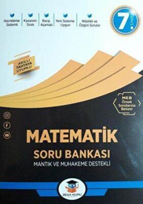 Zeka Küpü Yayınları 7. Sınıf Matematik Soru Bankası - 1