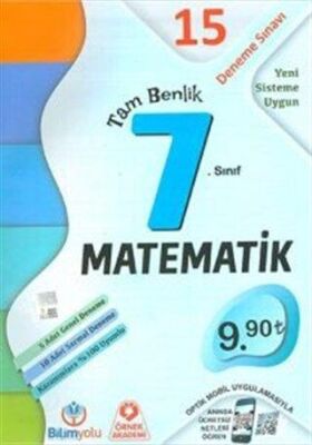 Bilimyolu Yayıncılık 7. Sınıf Matematik Tam Benlik 15 Deneme Sınavı - 1