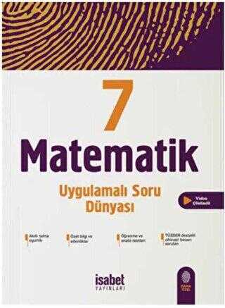 İsabet Yayınları 7. Sınıf Matematik Uygulamalı Soru Dünyası