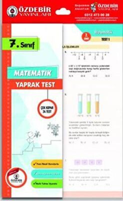 7. Sınıf Matematik Yaprak Test - 1