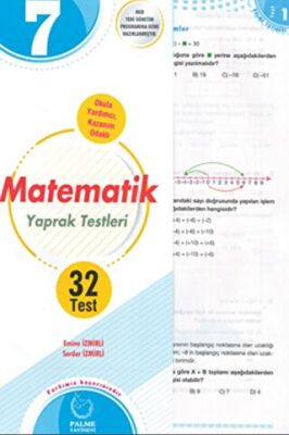 7. Sınıf Matematik Yaprak Testleri - 1