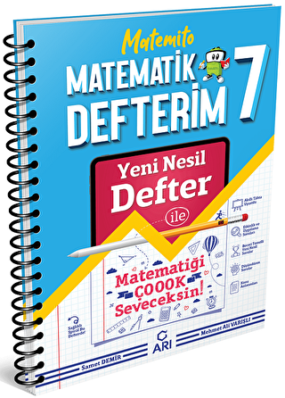 Arı Yayıncılık 7. Sınıf Matemito Matematik Defterim