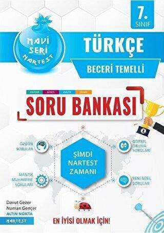 Nartest Yayınevi 7. Sınıf Mavi Türkçe Soru Bankası