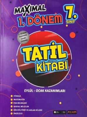 7. Sınıf Maximal 1. Dönem Tatil Kitabı - 1
