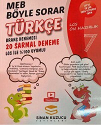 Sinan Kuzucu Yayınları 7. Sınıf MEB Böyle Sorar Türkçe 20 Sarmal Deneme - Sinan Kuzucu Yayınları