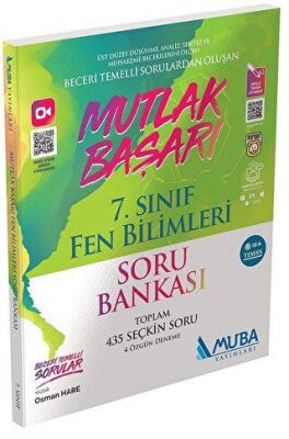 7. Sınıf Mutlak Başarı Fen Bilimleri Soru Bankası kapağı