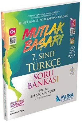 7. Sınıf Türkçe Mutlak Başarı Soru Bankası kapağı