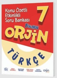 Orjin 7. Sınıf Türkçe Akıllı Defter - Orjin Yayınları